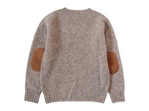 BRICK CREW NECK KNIT ѥåդ COBBLE STONE