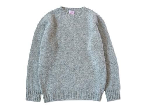 BRICK CREW NECK KNIT ѥåդ SILVER