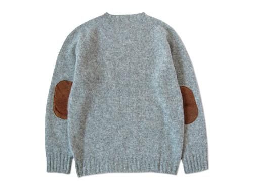 BRICK CREW NECK KNIT ѥåդ SILVER