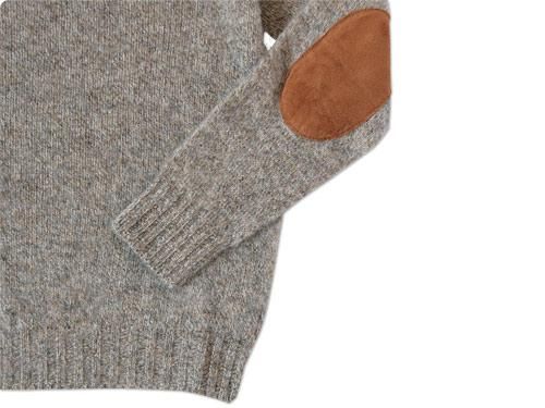 BRICK CREW NECK KNIT ѥåդ MUSHROOM