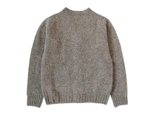 BRICK POCKET CARDIGAN MUSHROOM