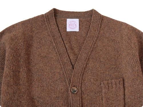  BRICK POCKET CARDIGAN PECAN