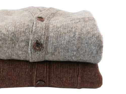  BRICK POCKET CARDIGAN PECAN