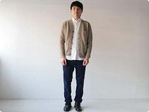  BRICK POCKET CARDIGAN PECAN
