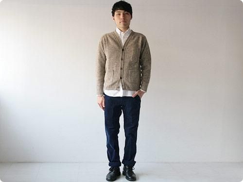  BRICK POCKET CARDIGAN PECAN