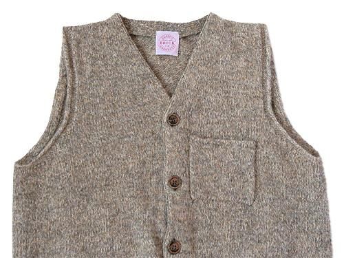  BRICK POCKET VEST MUSHROOM