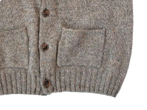  BRICK POCKET VEST MUSHROOM