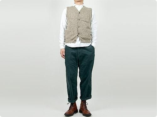  BRICK POCKET VEST MUSHROOM
