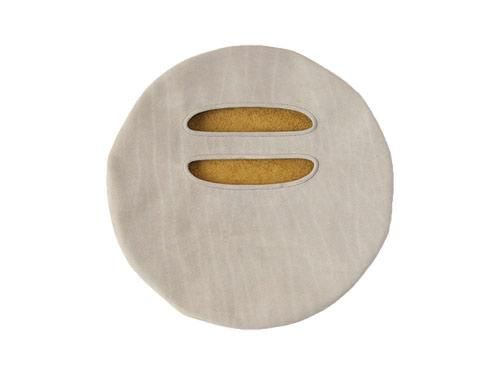 ߥ circle bag mini 31LIGHT GRAY x MUSTARD