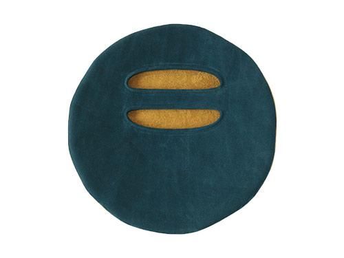 ߥ circle bag mini 32DARK BLUE x MUSTARD