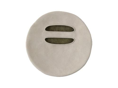 ߥ circle bag mini 33LIGHT GRAY x KHAKI