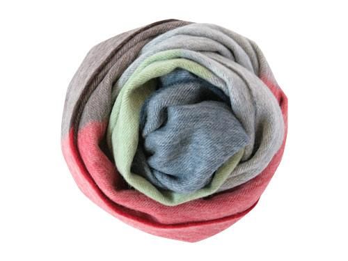 HILLTOP MUFFLER PlumGRAY x RED