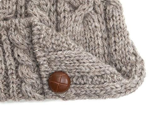 HIGHLAND 2000 BUTTON BONNET NATURAL