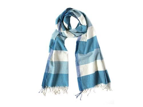 TAANA BANA KHADI STOLE BLUE