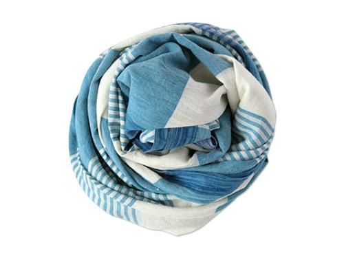 TAANA BANA KHADI STOLE BLUE