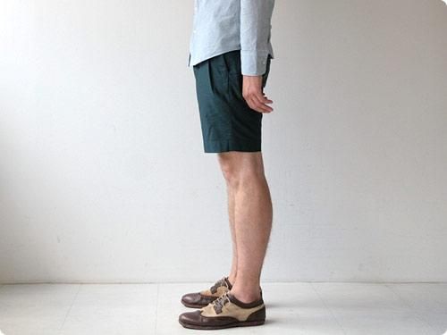 Honor gathering french moleskin shorts brick