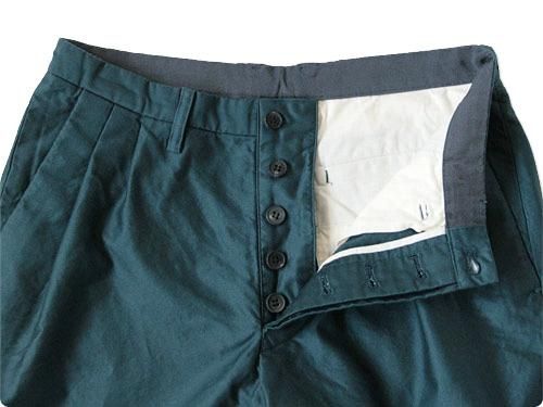 Honor gathering french moleskin shorts blue