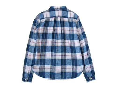 maillot sunset nel check work shirts BLUE