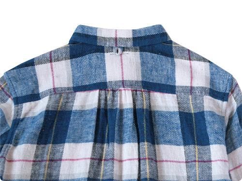 maillot sunset nel check work shirts BLUE