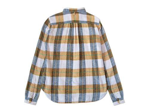 maillot sunset nel check work shirts YELLOW