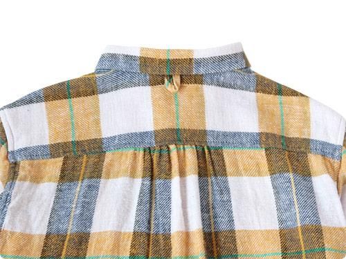 maillot sunset nel check work shirts YELLOW