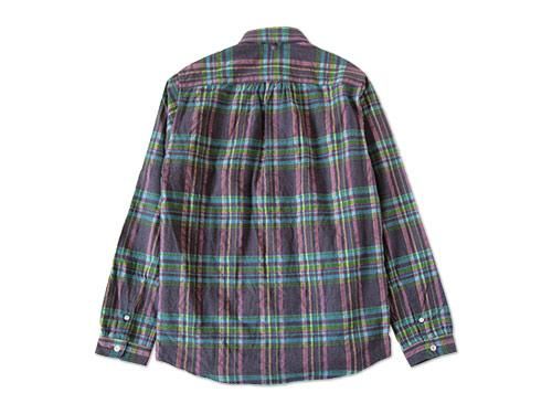 maillot sunset suker check shirts PURPLE
