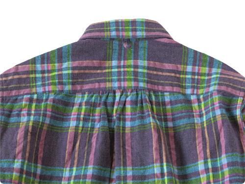 maillot sunset suker check shirts PURPLE