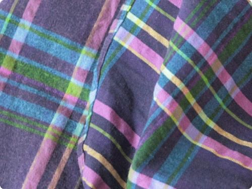maillot sunset suker check shirts PURPLE