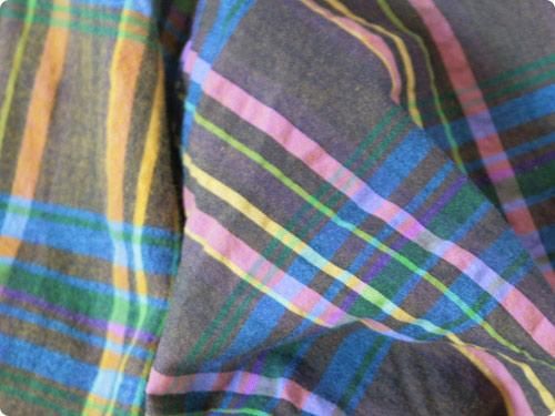 maillot sunset suker check shirts YELLOW