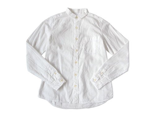 maillot sunset 80 double small collar shirts WHITE