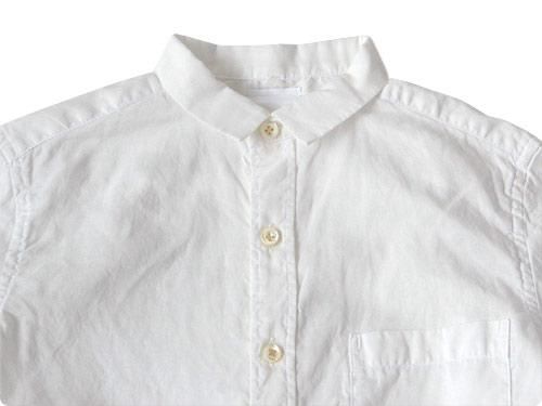 maillot sunset 80 double small collar shirts WHITE