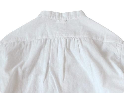 maillot sunset 80 double stand collar shirts WHITE