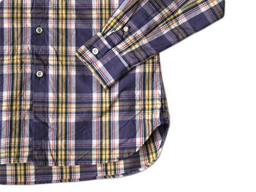 maillot libral broad check shirts PURPLE maillot通販・取扱い