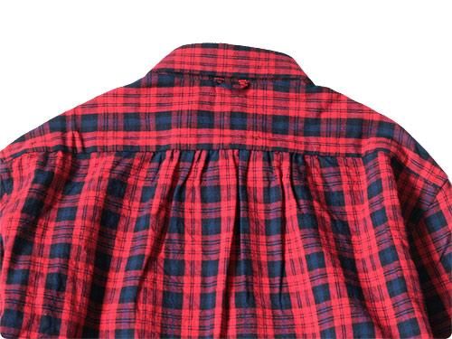 maillot libral indigo check B.D. shirts RED