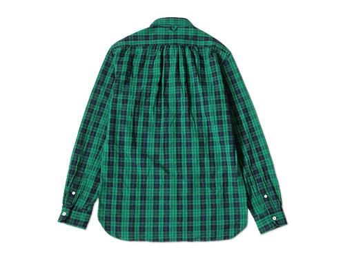 maillot libral indigo check B.D. shirts GREEN