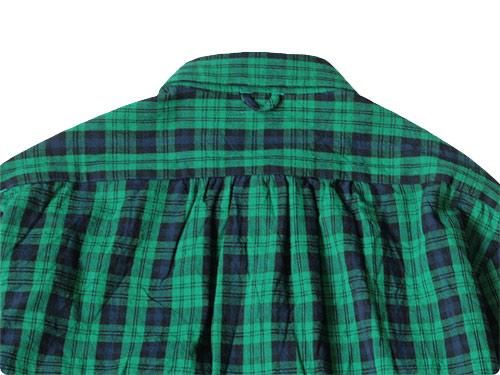 maillot libral indigo check B.D. shirts GREEN