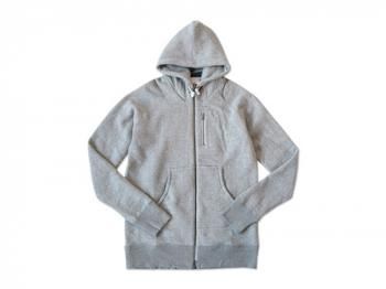 maillot Sweat zip parka TOP GRAY