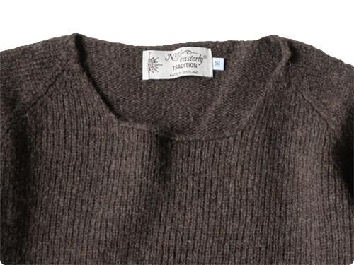 NOR' EASTERLY WIDE NECK SWEATER MOLE