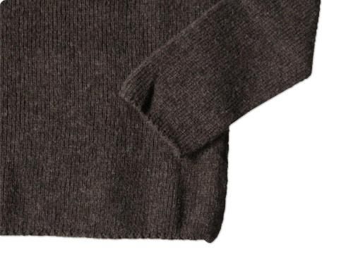 NOR' EASTERLY WIDE NECK SWEATER MOLE
