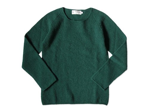 NOR' EASTERLY WIDE NECK SWEATER FOREST