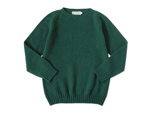 NOR' EASTERLY CREW NECK SWEATER FOREST