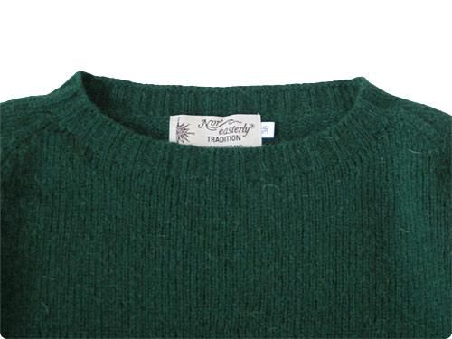 NOR' EASTERLY CREW NECK SWEATER FOREST