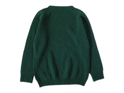 NOR' EASTERLY CREW NECK SWEATER FOREST