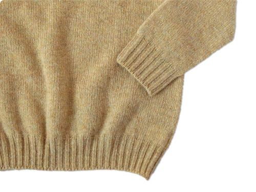 NOR' EASTERLY CREW NECK SWEATER MAZIPAN
