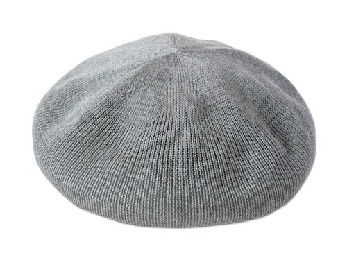 maillot cotton beret / cotton knit cap / linen knit cap