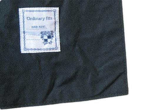 ordinary fits DOUBLE PARKA BLACK