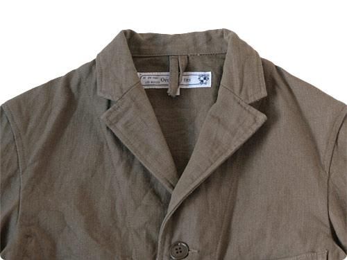 ordinary fits WORK TAILORED JACKET KHAKI