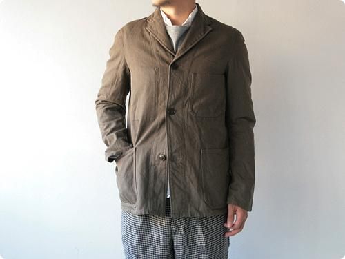 ordinary fits WORK TAILORED JACKET KHAKI