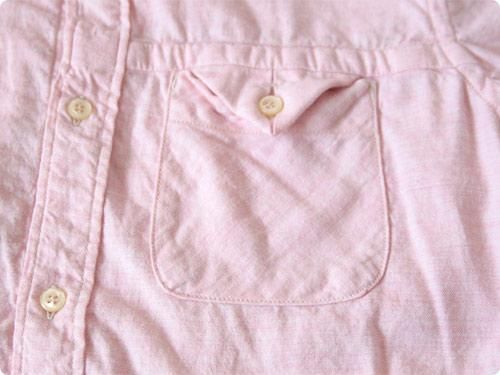 ordinary fits FLANNEL SHIRT PINK