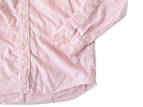 ordinary fits FLANNEL SHIRT PINK